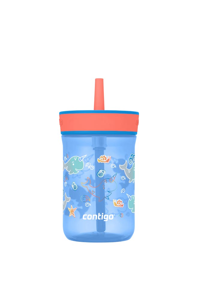 Kids’ Leighton Straw Tumbler with Spill-Proof Leak-Proof Lid, 14oz P6