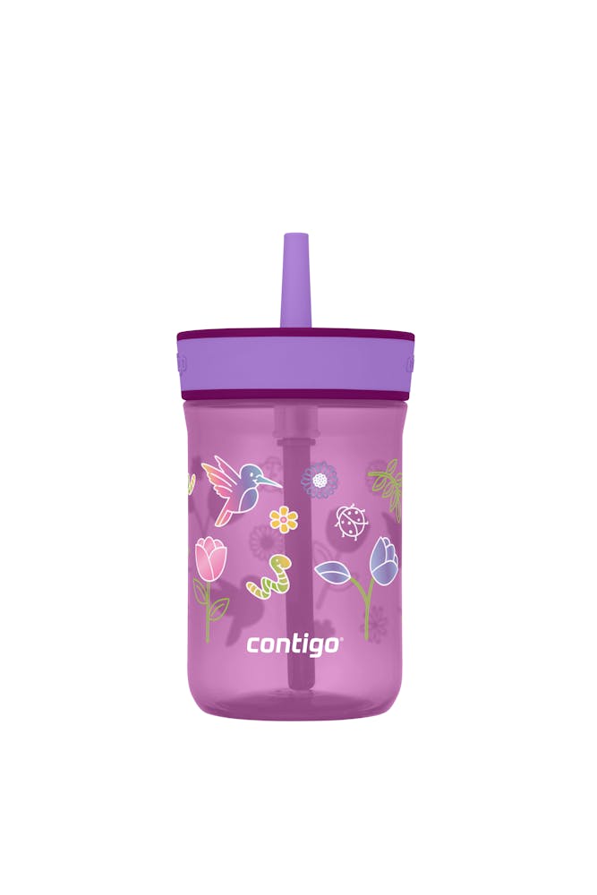 Kids’ Leighton Straw Tumbler with Spill-Proof Leak-Proof Lid, 14oz P6